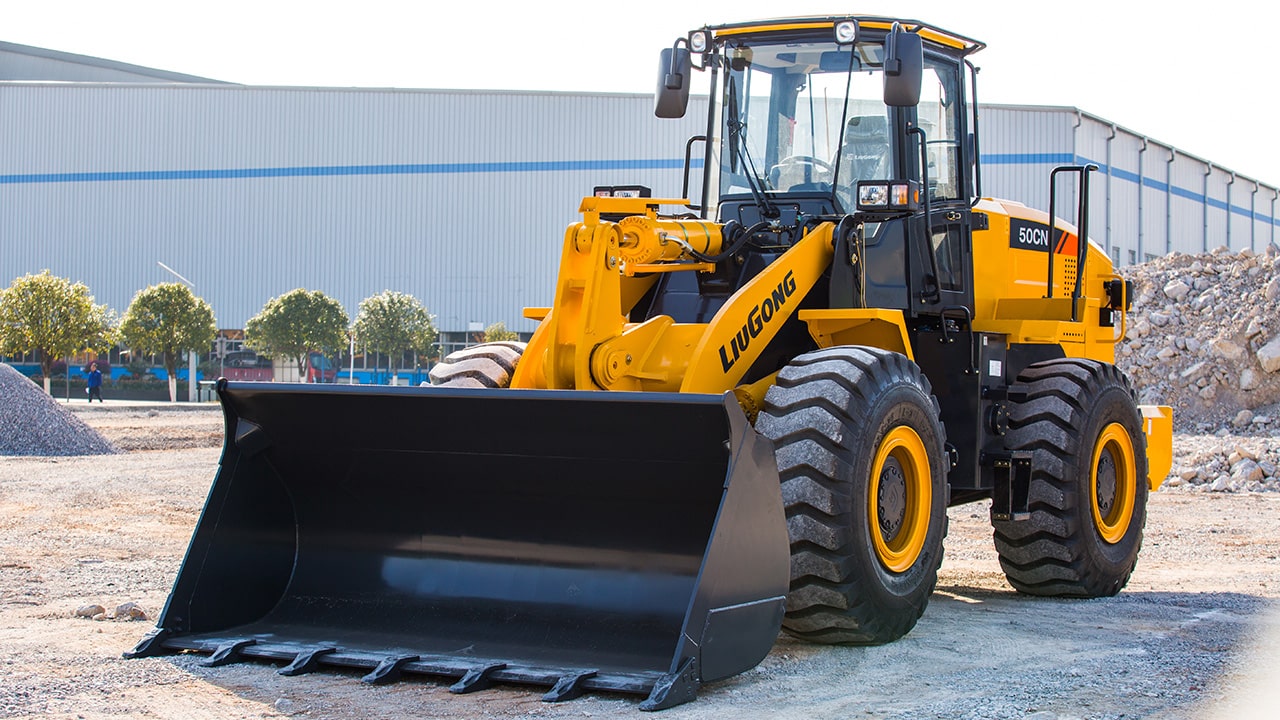 Xúc lật bánh lốp Liugong ZL50CN New 2025 5 tấn, gầu 3 m³